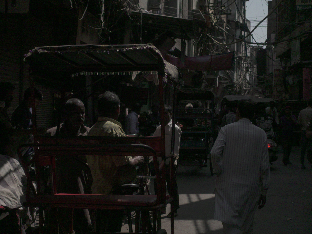Old Delhi is the most busiest place on earth for sure. It was exhausting but also pleasureable experience to dive into the twisty alleys and let your perception be overwhelmed by all the unnumerable impressions.