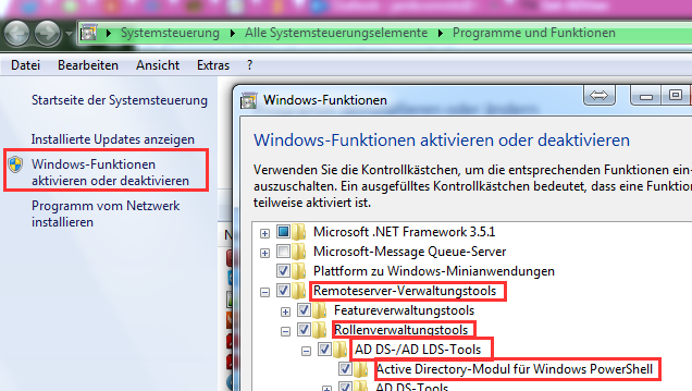 Install PowerShell Active Directory Module