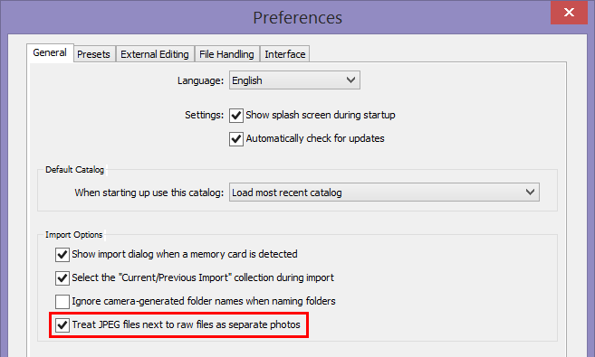 Lighroom jpeg raw workflow